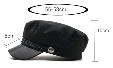 КЕПКА BATCH, ЧЕРНАЯ, ПУ КОЖА, ОСЕННИЕ ДЖИНСЫ