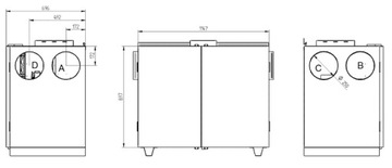 Рекуператор Wanas 815H BASIC