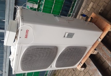 POMPA CIEPŁA SANYO EVI INVERTER MONOBLOK 9KW 3fazy WYSOKOTEMPERATUROWA 65*C