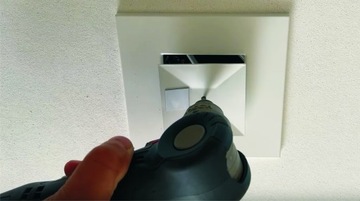 Приточно-вытяжной диффузор TQD ARKON BLACK SQUARE 125мм