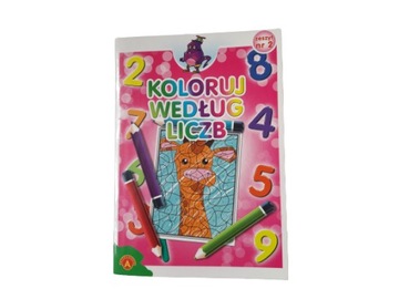 Kolorowanka -Koloruj według liczb