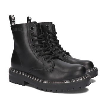 Botki BIG STAR KK274538 czarny czarne r. 37