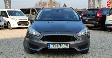 Ford Focus III Kombi Facelifting 1.0 EcoBoost 100KM 2015 Ford Focus 1.0 Ben 101kM Klima Temp. Navi Czujniki Serwis GWARANCJA Benzyna, zdjęcie 2