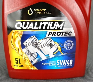 ДВИГАТЕЛЬНОЕ МАСЛО QUALITIUM PROTEC 5W/40 5Л