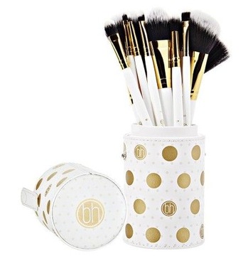 ZESTAW PĘDZLI BH COSMETICS DOT COLLECTION WHITE