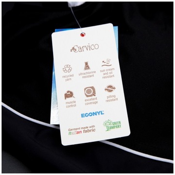 STRÓJ KĄPIELOWY JEDNOCZĘŚCIOWY KOSTIUM DAMSKI wyszczuplający czarny L 40