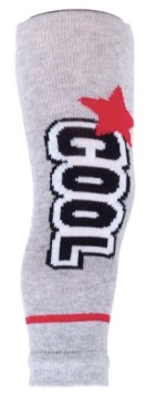 KALESONY CHŁOPIĘCE LEGGINSY GETRY BAWEŁNIANE DLA CHŁOPCA YOCLUB NAPIS 80/86