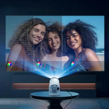 НОВЫЙ ПРОЕКТОР HY300 PRO ОРИГИНАЛЬНЫЙ Android 11 ТВ WIFI ПОРТАТИВНЫЙ SMART