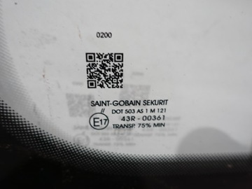 DACIA SANDERO 3 III LOGAN SKLO (OKNO) ČELNÍ PŘEDNÍ SECURITY