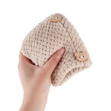 Женская шапочка для сушки волос из микрофибры, полотенце для душа