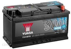AKUMULATOR YUASA AGM 95Ah 850A START-STOP YBX9019