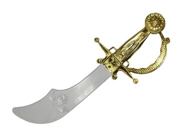 ПИРАТСКИЙ НАБОР ШЛЯПА САБЛЯ ПРИЦЕП КОРСАСС 3 шт.