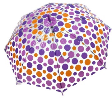PARASOL PRZEZROCZYSTY PARASOLKA PRZEZROCZYSTA XXL