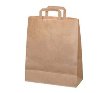 Torby papierowe 25x14x30cm/250 sztuk
