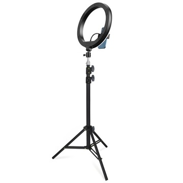 RGB LED КОЛЬЦО ДЛЯ СЕЛФИ КОЛЬЦОВАЯ ЛАМПА ДИСТАНЦИОННЫЙ ШТАТИВ + ДЕРЖАТЕЛЬ ДЛЯ ТЕЛЕФОНА 21