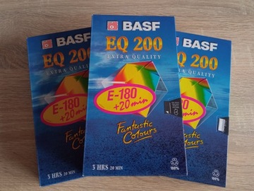 BASF EQ 200 nowa kaseta VHS UNIKAT