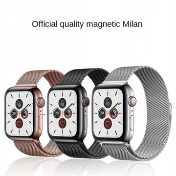 СТАЛЬНОЙ БРАСЛЕТ MILAN ДЛЯ APPLE WATCH 38 40 41 ММ РОЗОВОЕ ЗОЛОТО