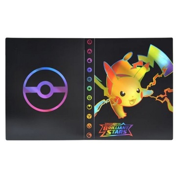 3D КАРТОЧКИ ПОКЕМОН 55 РАЗНОЦВЕТНЫХ ЧАСТЕЙ + БЕСПЛАТНЫЙ АЛЬБОМ