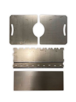 МАНГАЛ УГОЛЬНЫЙ ГРИЛЬ СКЛАДНОЙ ПОРТАТИВНЫЙ МЕТАЛЛ 1 ММ