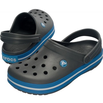 46-47 Chodaki Crocs Crocband szare 11016 07W 46-47