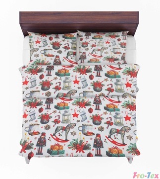 Pościel świąteczna 160x200