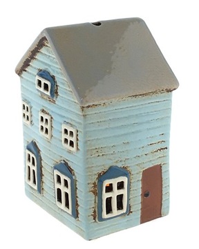 DOMEK CERAMICZNY LAMPION ŚWIECZNIK SKANDYNAWSKI DESIGN IB LAURSEN