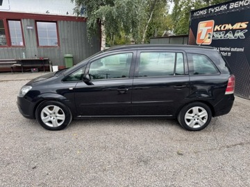 Opel Zafira B 1.9 CDTI ECOTEC 100KM 2005 Opel Zafira Bemowo 1.9 Diesel, 2005 rok produkcji KOMIS TYSIAK, zdjęcie 4
