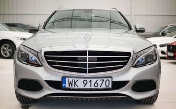 Mercedes Klasa C W205 Kombi 200 BlueTEC 136KM 2017 Mercedes-Benz Klasa C C180 1.6 D 136 KM Ideal Bezwypadkowy 2017r Warszawa, zdjęcie 12