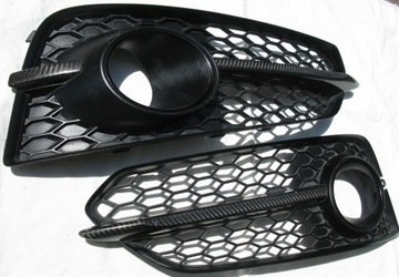 AUDI S8 A8 D4 Решетка правая CARBON 4H0807680AB