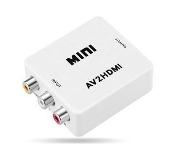 Адаптер преобразователя сигналов AV RCA CINCH в HDMI
