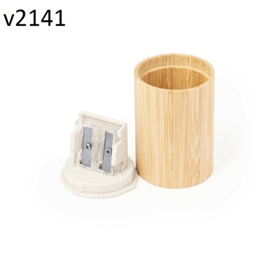 100 бамбуковых точилок с ВАШЕЙ эко-гравировкой