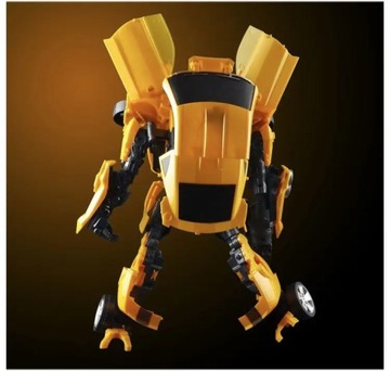 Робот-машина, Авто робот 2в1 желтый 42 см