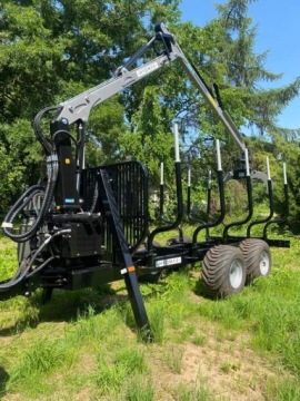 Прицеп-трелевщик для леса HYDMAX H130S 13 тонн
