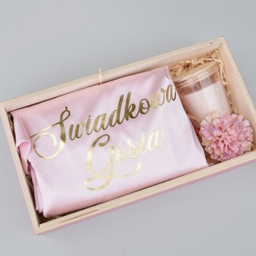 ПРОСЬБА для свидетеля: халат и шампанское.