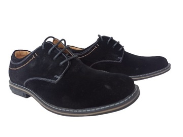 МУЖСКИЕ ПОВСЕДНЕВНЫЕ ТУФЛИ HKR ЧЕРНЫЕ ФОРМАЛЬНЫЕ