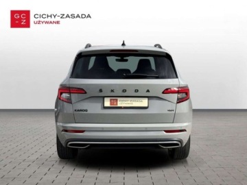 Skoda Karoq Crossover Facelifting 2.0 TSI 190KM 2022 Skoda Karoq 2.0TSI 190KM DSG STYLE 4X4 WEBASTO Elek.Klapa Kamera CANTON FV, zdjęcie 3