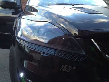 ВОЗДУХОЗАБОРНИКИ НА КАПОТЕ FOCUS RS,ST, БЕЛЫЕ !!ABS