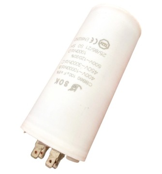 KONDENSATOR ROZRUCHOWY DO SILNIKÓW 80 uF/450V