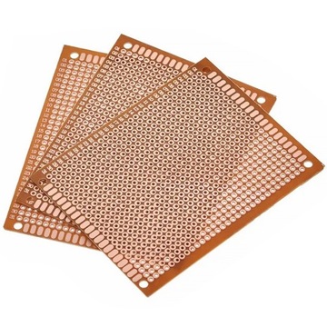 ROSFIX JEDNOSTRONNA UNIWERSALNA PŁYTKA PROTOTYPOWA DRUKOWANA 13x25CM OTWORY