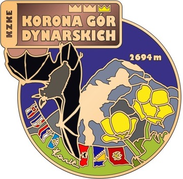 NOWOŚĆ KORONA GÓR DYNARSKICH książeczka do odznaki