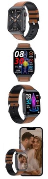 SMARTBAND BAND SMARTWATCH ZEGAREK OPASKA SMART AMOLED WATCH MĘSKI SPORTOWY