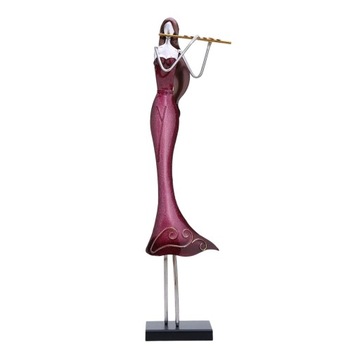 Figurka wróżki, malowana metalowa statuetka Opcja2