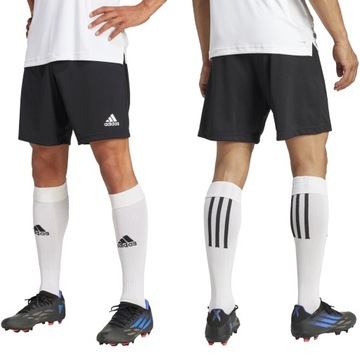 KRÓTKIE SPODENKI MĘSKIE SPORTOWE ADIDAS ENTRADA 22 H57504 CZARNE roz.M