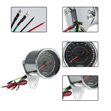 12 V uniwersalny motocykl obrotomierz miernik podś