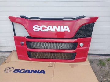 Scania r s maska atrapa ngs oryginal czerwona