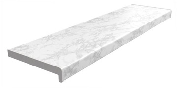 Parapet PCV komorowy kolor MARMUR szer.25cm