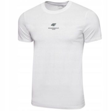 Мужская футболка 4F футболка для футболки спортивной блузки каждый день