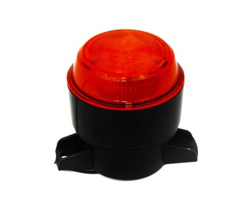 СВЕТОДИОДНАЯ СИГНАЛЬНАЯ ЛАМПА LED ROAK ОРАНЖЕВЫЙ 12-24В СТРОБОСКОП