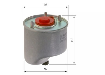 FILTR PALIVA - BOSCH F026402864