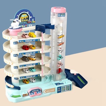 Игрушечный гараж со светом и звуком